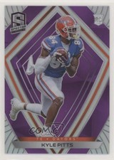 2021 Panini Chronicles Draft Picks Spectra Purple 36/49 Kyle Pitts #296 0ds5
