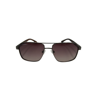 RAREFY Gunmetal Grey Aether UV400 polarisierte Sonnenbrille Farbverlauf braune Gläser