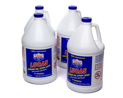 #ad Lucas Oil Engine Oil Stop Leak 4 Pack 1 Gallon Motor Oil Additive Sealant $113.76