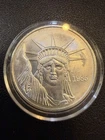 Vintage MTB 1985 1oz 999 Silver Liberty Trade Silver Round Z49