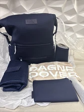 Dagne Dover Indi Neoprene Diaper Backpack Large - NAVY