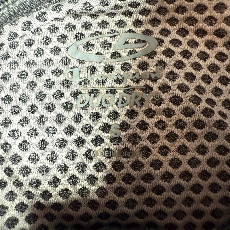 C9 by Champion Duo Dry Heather Gray Women Size S Thumb Holes 1/4 Zip Running Top Foto 3 de 4