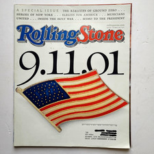 Rolling Stone Magazine 9.11.01 October 21, 2001  # 880 A Special Issue