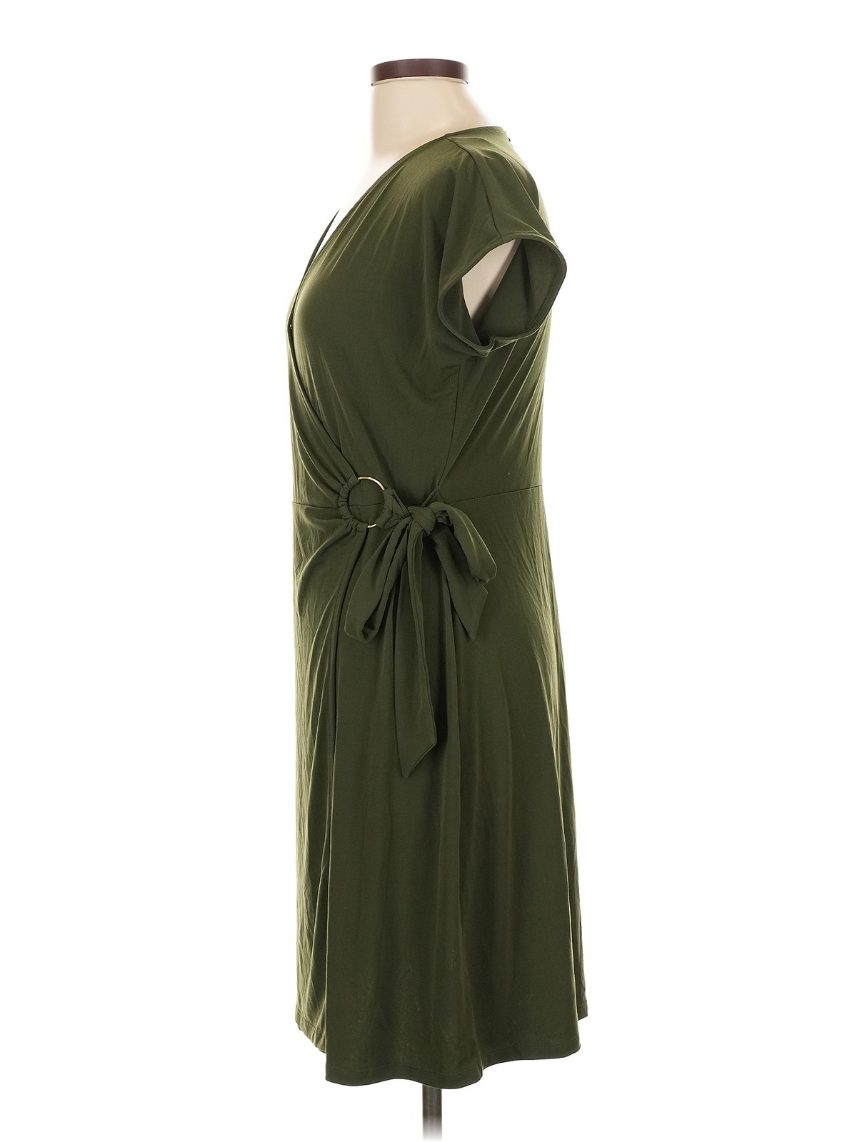 MICHAEL Michael Kors Women Green Cocktail Dress L thumbnail 4