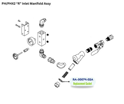 PMC GASKET YSTRAINER (RA0007402A)