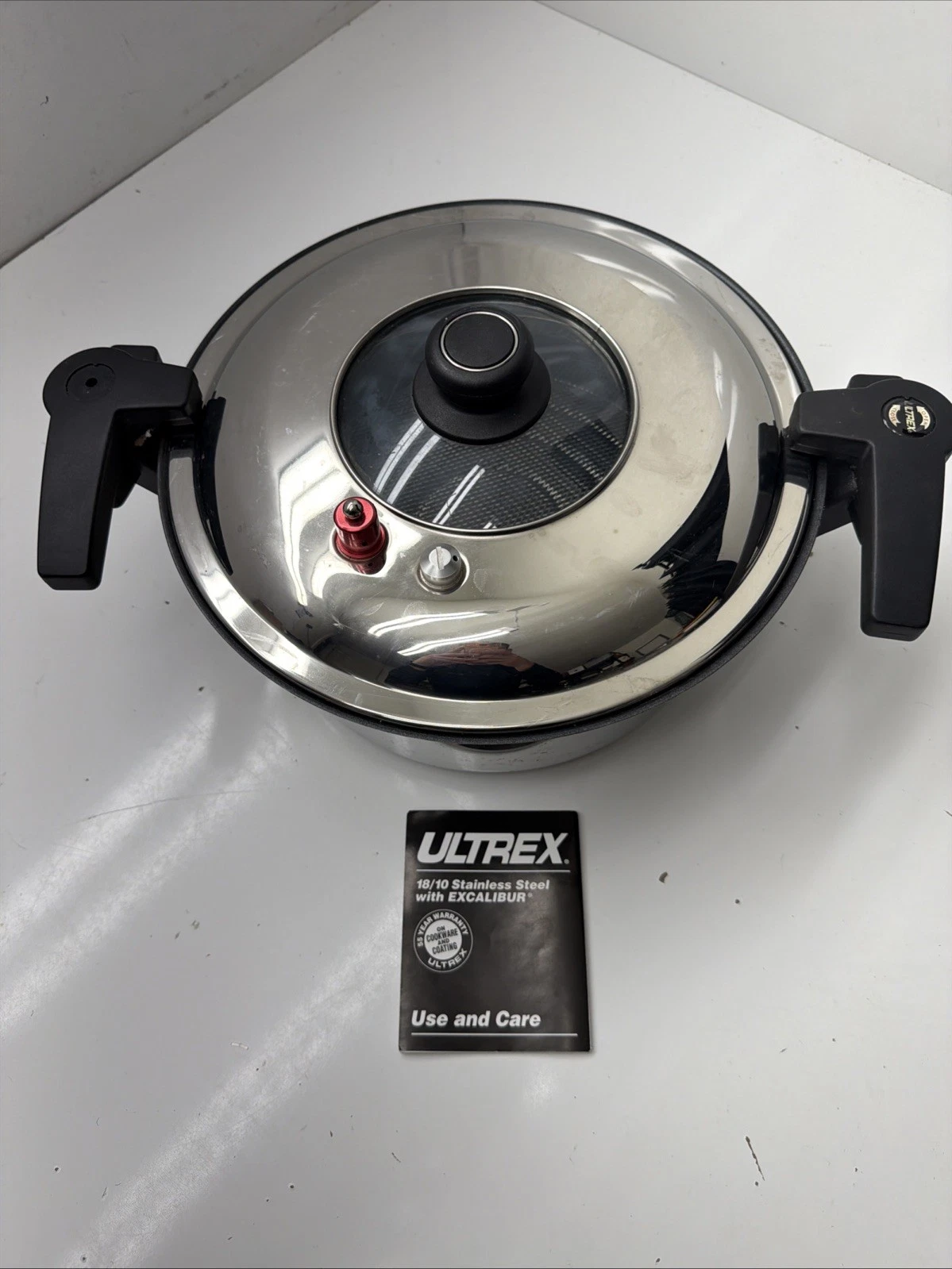 Ultrex 18/10 Stainless Steel Zip Pressure Cooker w/Rack 020800