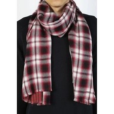 88 Diesel Men s/Women's Scheck Scarf Black/Red