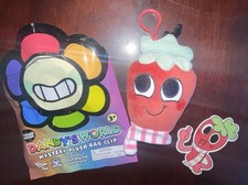 Official Dandy s World Plush Keychain Sprout w/Sticker Blind Bag NEW RELEASE