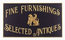 Salem's Lot Screen used Barlow & Straker Antiques sign HBO Max 2024 Stephen King