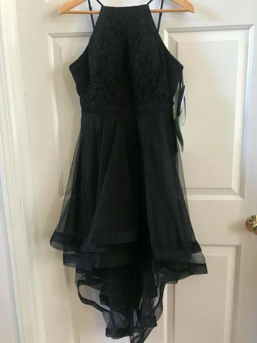 New City Triangles Women's Black Dress Style# 3226QK2ATP Size 13