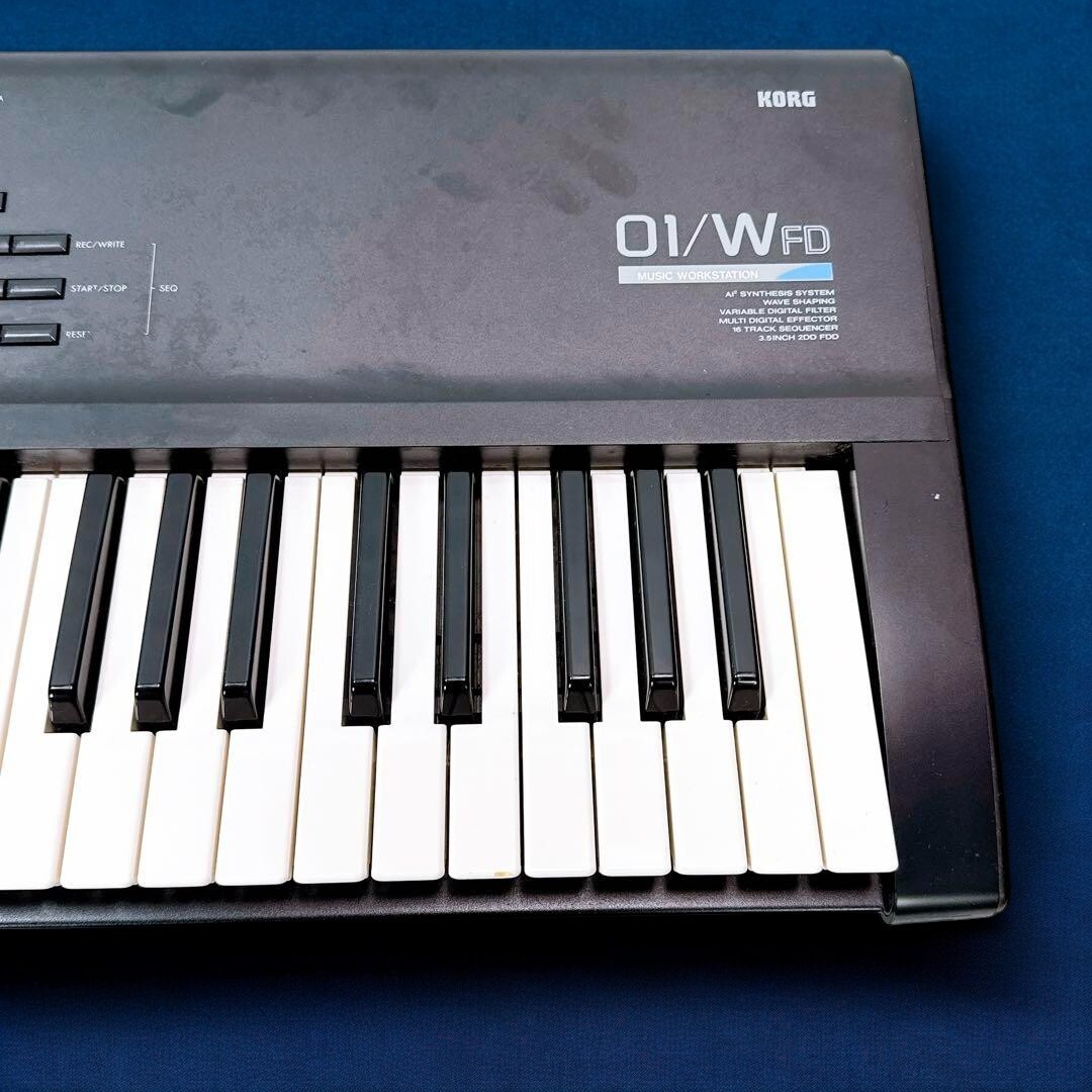鍵盤楽器 KORG / 01 W Music Workstation 61Keys Korg 01/W FD 61-Key Music Workstation Keyboard Synthesizer Tested