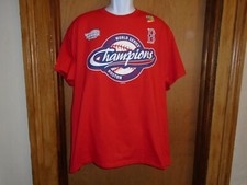 Boston Red Sox 2004 World Series Champions T Shirt XL NEW