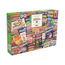 Gibsons 1980s Sweet Memories 1000 Piece Jigsaw Puzzle For Adults