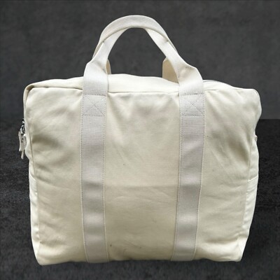 stussy トートバッグ Stussy Japan Canvas Extra Large Tote Bag Natural Spring 2024 Zip