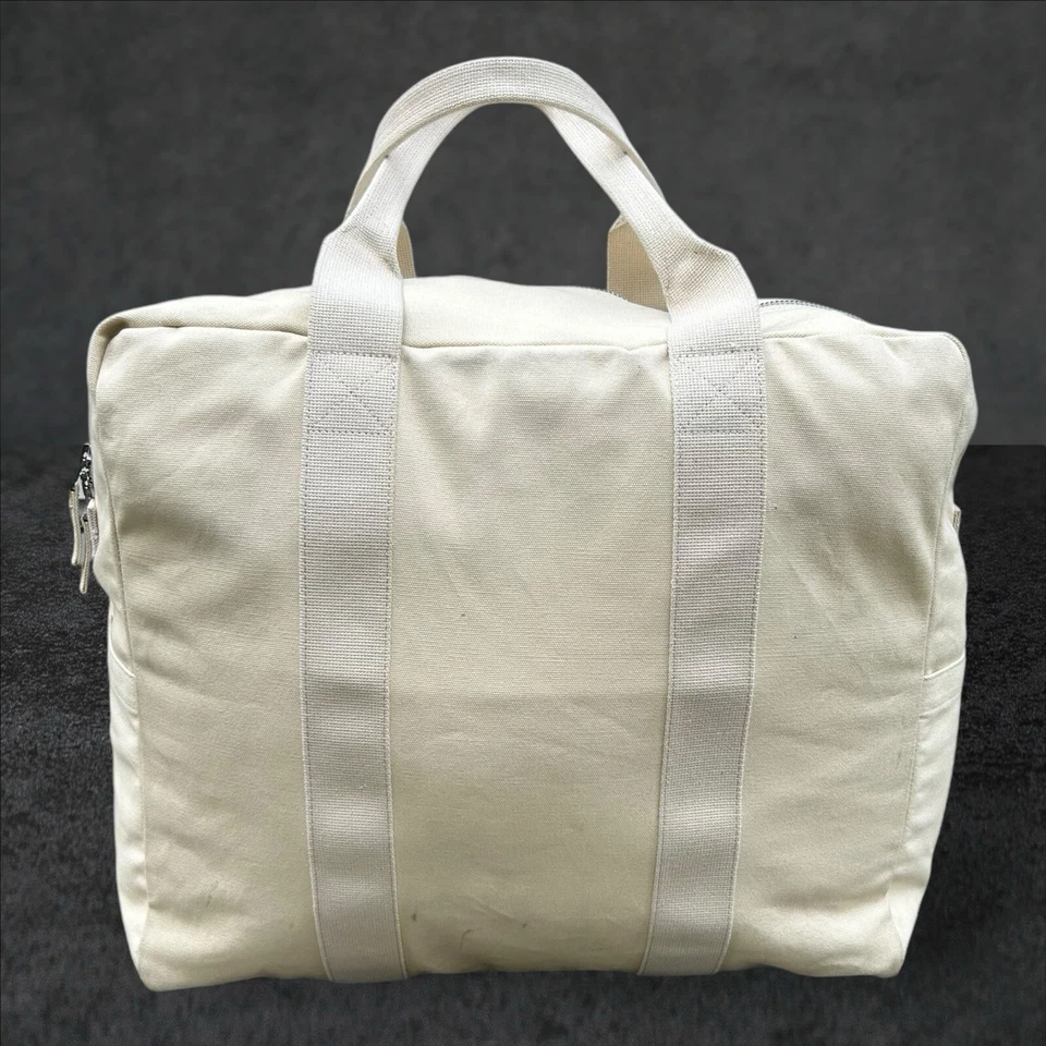 Bolso de Mano Stussy Japón Lona Extra Grande Natural Primavera 2024 Cremallera 134254 Usado Foto 2 de 4