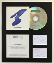 NEW ORDER - Signed Autographed - THE BEST OF - Album Display