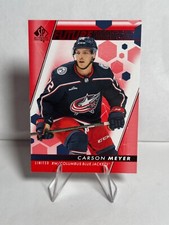 2022-23 SP Authentic Future Watch #179 Carson Meyer Red Rookie RC