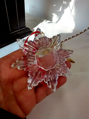 Baccarat Crystal Christmas Ornament Noel 2010 Christmas Tree w