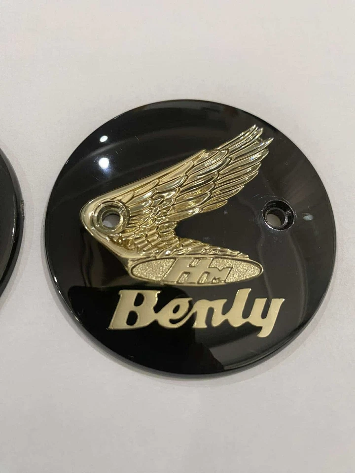 INSIGNIAS EMBLEMÁTICAS TANQUE HONDA BENLY C92 CS92 C95 CA95 C200 S90 CB160 CA160/Oro Foto 4 de 4