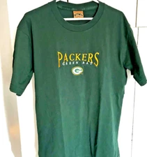 Green Bay Packers T-Shirt -Mens Large - Pre-owned