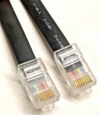 #ad Cisco Console Replacement Rollover Cable Rj45 RJ45 M M 7#x27; 7ft 72 1259 01 $5.50