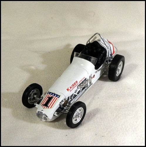 GMP 1/18 Scale Roger Ward Kaiser Aluminum Special Dirt Champ Vintage #1 #R1351 - Picture 4 of 17