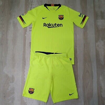 Barcelona Away Soccer Jersey 2018 - 2019 Nike 919236-703 Trikot Camiseta sz  YXL | eBay