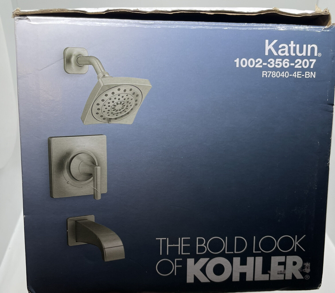 KOHLER Katun Shower & Tub Faucet w/Valve BRUSHED NICKEL R780404EBN