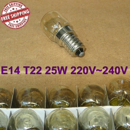 10Pcs E14 25W 220V240V Oven Bulb Oven Lamp Heat Resistant Bulb Light
