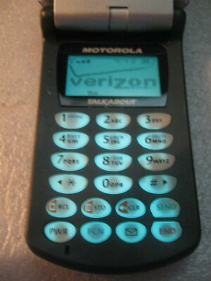 Collectible! Motorola TalkAbout (Verizon) T8160 VTG Flip Phone | eBay