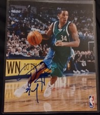DEVIN HARRIS Signed DALLAS MAVRICKS NBA BASKETBALL Autograph  8x10 Photo JSA