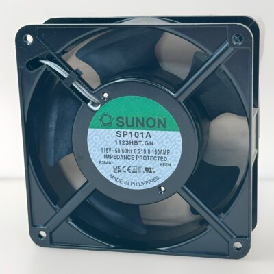 SUNON SP101A 1123HST.GN 115V 0,21/0,18A Hűtés Fan with plug connection SUNON SP101A 1123HST.GN 115V 0,21/0,18A Hűtés Fan with plug connection