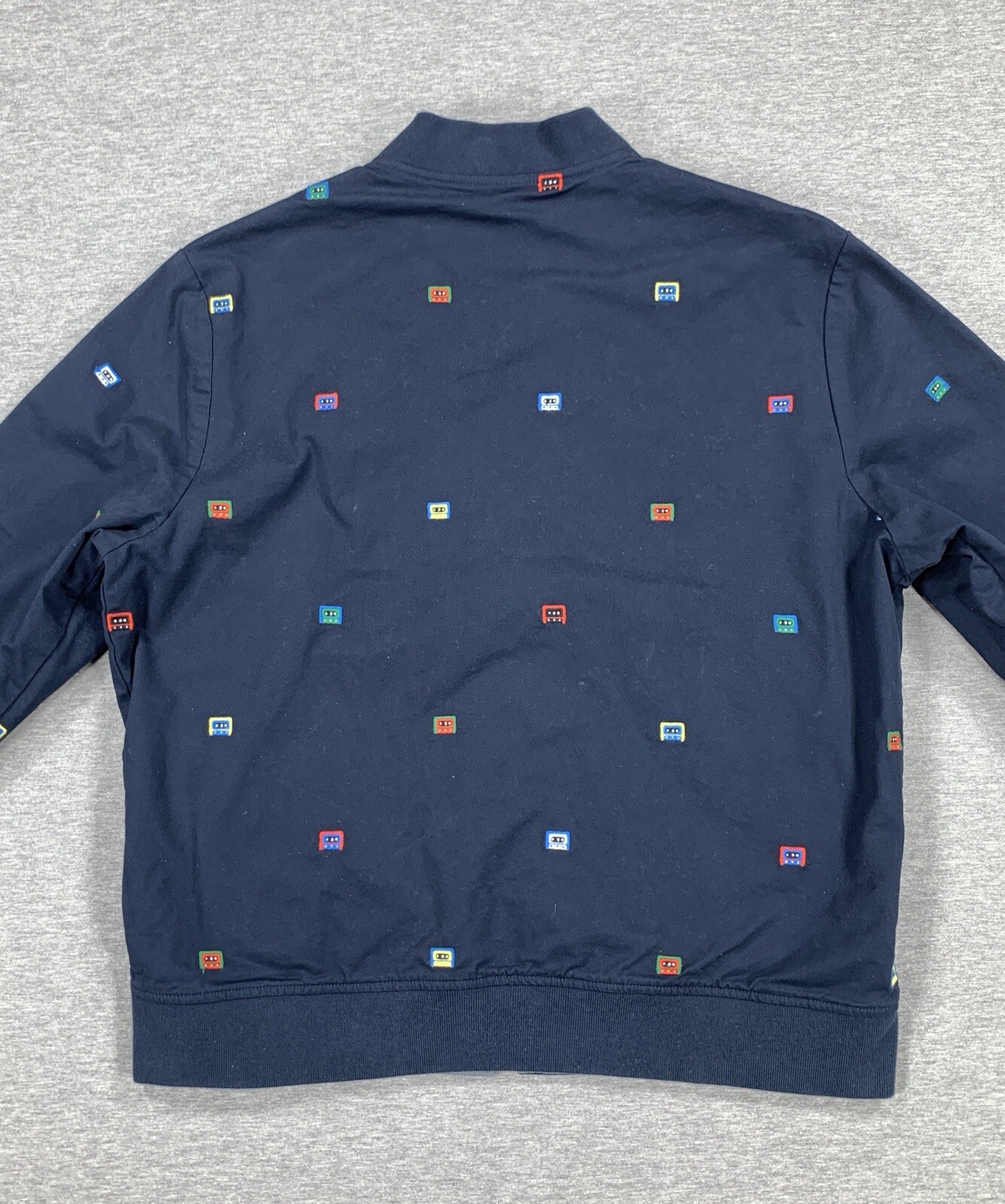 $175 Original Penguin Men's Reversible Full Zip Jacket Navy Gray Men's Large image 10