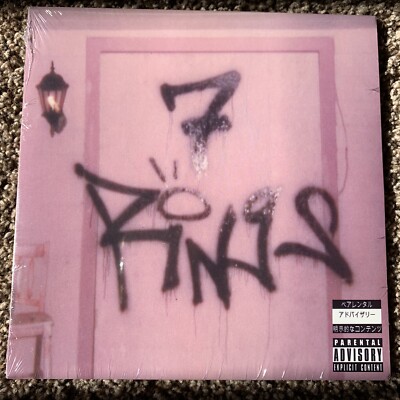NEW SEALED Ariana Grande 7 RINGS 7'' Single Vinyl Clear - IN HAND, READY TO SHIP!