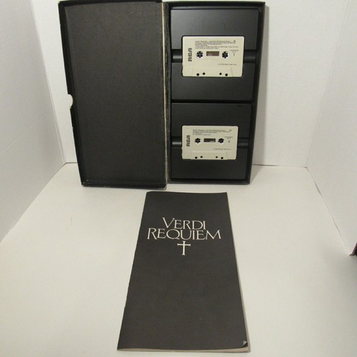 Solti Verdi Requiem, L.Price, J. Baker, V. Luchetti J. Van Dam, Text, Cassettes - Picture 12 of 12