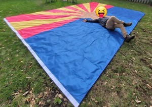 Giant Arizona Flag 12 feet X 18 feet