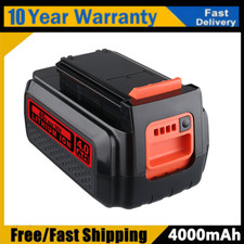 40V 4.0Ah LBX2040 for Black and Decker 40 Volt Lithium Battery LBXR36 LBX1540 US