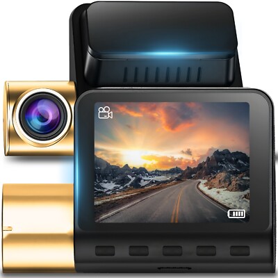 Autokamera Dashcam 4K 170° Weitwinkel GPS Recorder Bewegungsmelder Retoo