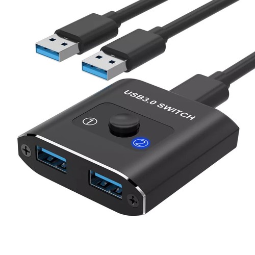 USB Switch USB 3.0 Switch Bi-Directional USB Switch 2 in 1 Out/ 1 in 2 ...