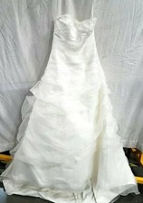 David's Bridal Women's Ivory Wedding Dress Size 6 NWT