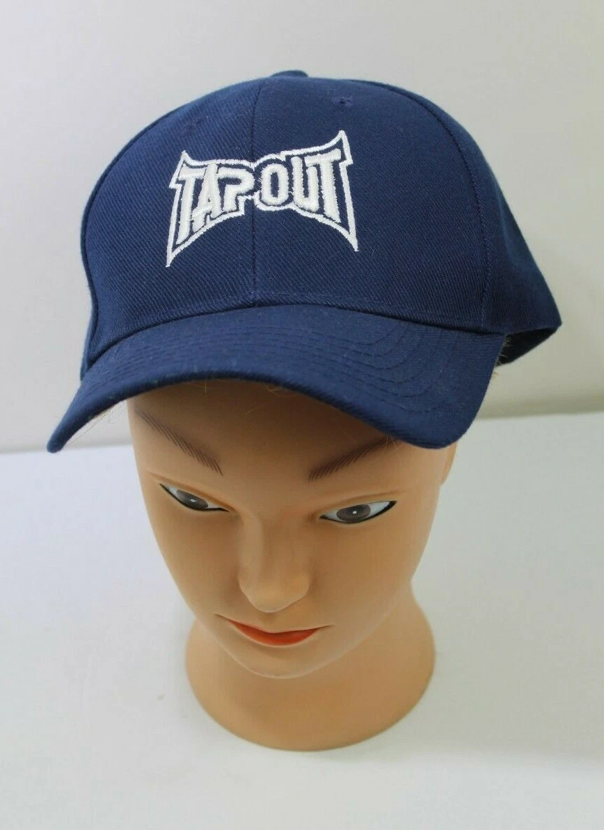 Tapout Navy Blue Ball Cap Hat Embroidered Adjustable | eBay