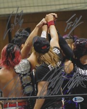 Tetsuya Naito +4 Signed 8x10 Photo BAS COA New Japan Los Ingobernables de Japon