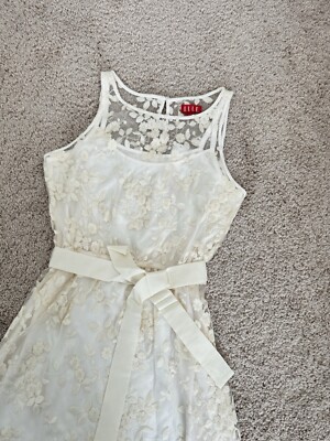 chinese dress ladies Beginning Boutique Women's All Mine Cream Lace Mini Dress