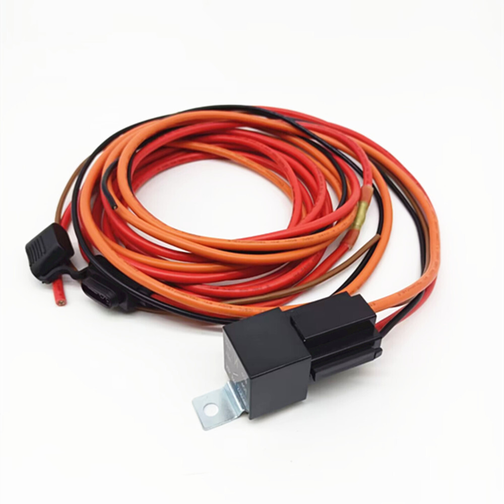 Electric Fuel Pump Harness And Relay Wiring Kit 40 Amp Heavy Duty Waterproof Set eBay