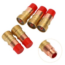 5pcs Tig Welding Torch Stubby Gas Lens 4Gl332 (3/32") Fit For 17/18/26