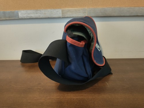 Crumpler Home Stayer Camera Bag Blue W/ Orange Trim Courier Crossbody - RJ - Picture 4 of 8