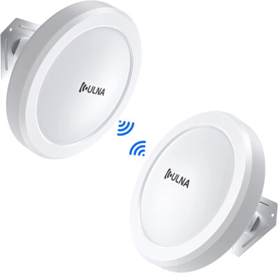 ULNA 5.8G CPE 5KM Gigabit Wireless Bridge 1200Mbps Point to Point WIFI Bridge