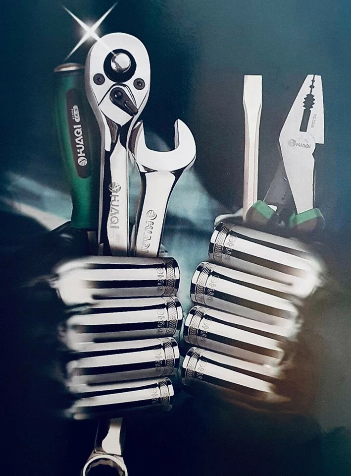 8pc Folding Hex Key Ball End Point Allen Alan Metric Set Pocket Size 1.5 - 8mm - Image 4 of 4