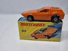 MATCHBOX LESNEY SUPERFAST No 53 TANZARA  IN  Vgc