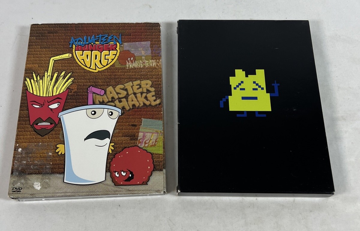 Aqua Teen Hunger Force DVD Lot Volumes 1 & 2!*ADULT SWIM,CARTOON
